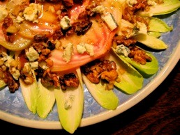 Endive / beets / toasted walnuts / Saint Agur blue cheese