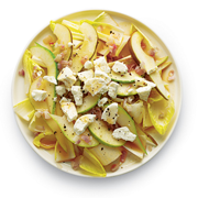 Endive and goat cheese pear salad