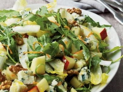 Endive, orange & Roquefort salad
