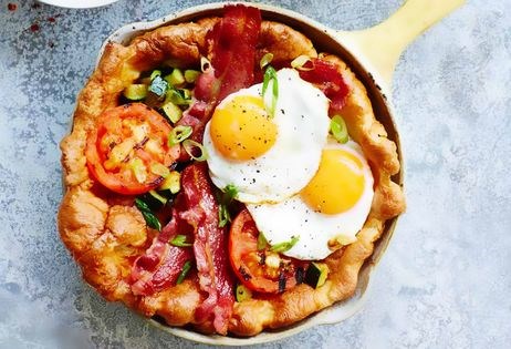 English breakfast in a Yorkshire