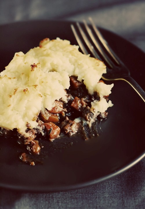English cottage pie