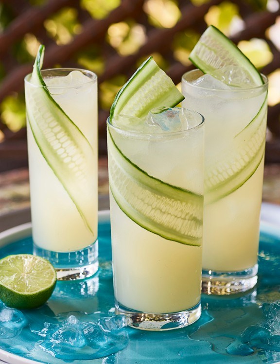 English garden cocktail