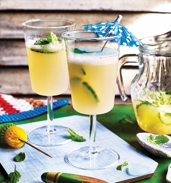 English garden cocktail