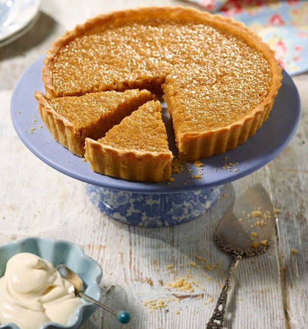 English honey tart [Gridiron Restaurant]