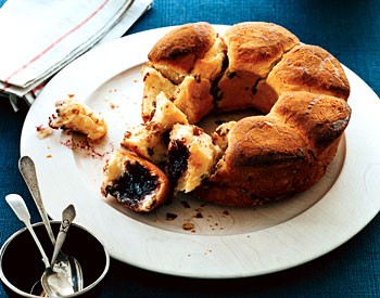 English jam bag pudding