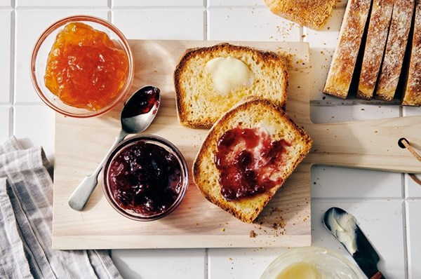English muffin toasting bread