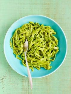 English summer pasta al pesto