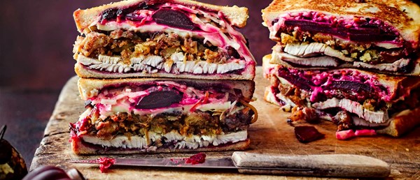 Epic Christmas toastie