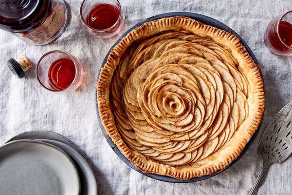Epic single crust apple pie