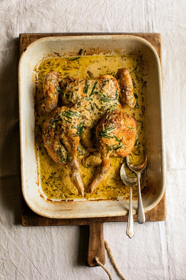 Epic tarragon roast chicken