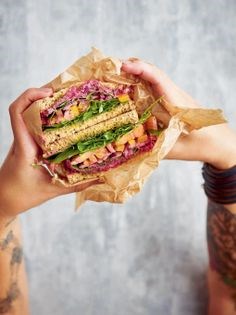 Epic veggie sandwich