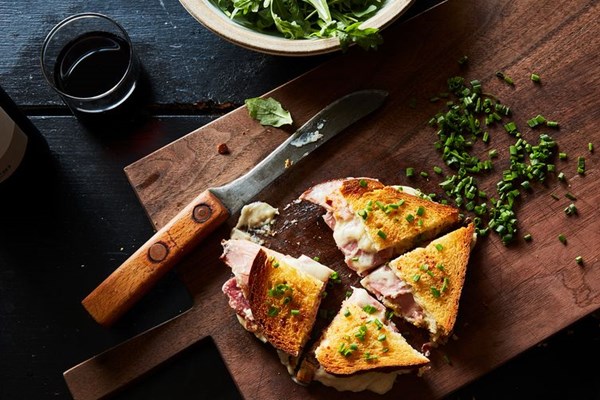 Eric Kayser's croque-monsieur with Mornay sauce