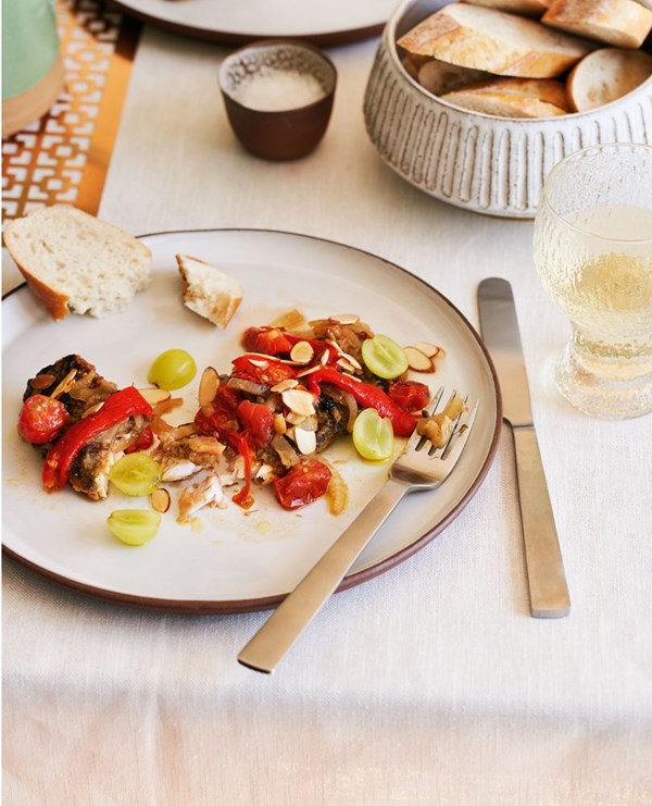 Escabeche of grey mullet