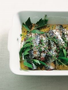 Escabèche of sardines (Sardines en escabèche)