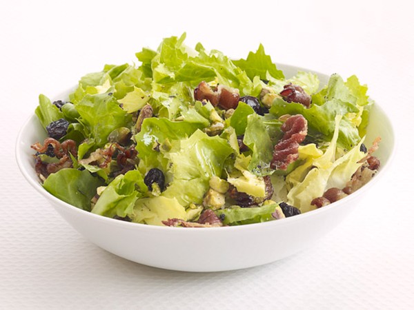 Escarole and bacon salad