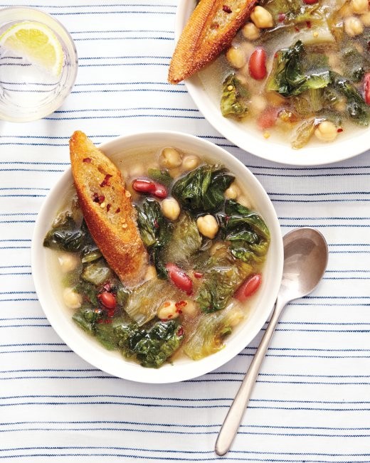 Escarole and bean soup