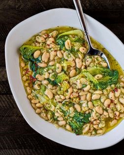 Escarole and beans