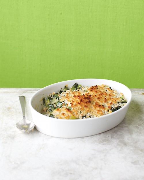 Escarole gratin