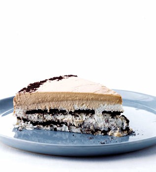 Espresso and mascarpone icebox cake