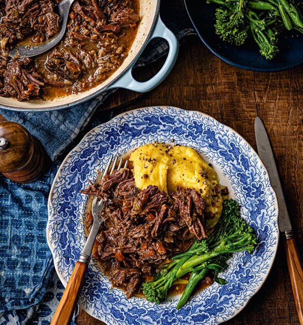Espresso-and-whisky-braised ribs