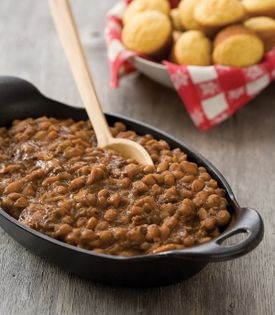 Espresso baked beans