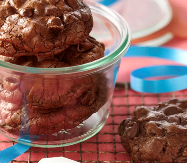 Espresso brownie cookies