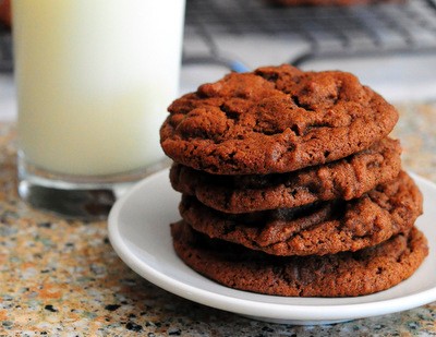 Espresso chocolate chip cookies