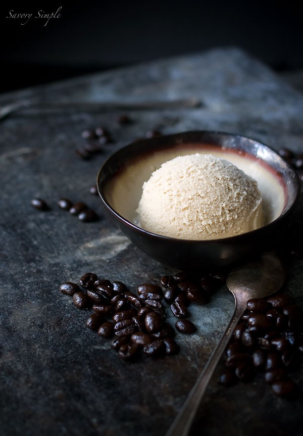 Espresso coconut ice cream