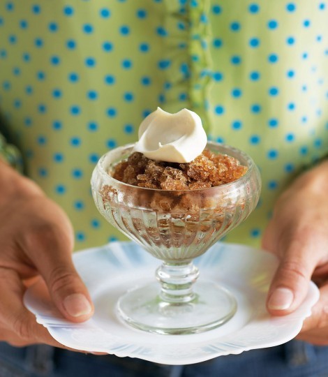Espresso granita
