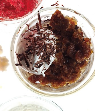 Espresso granita