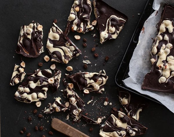Espresso hazelnut ripple