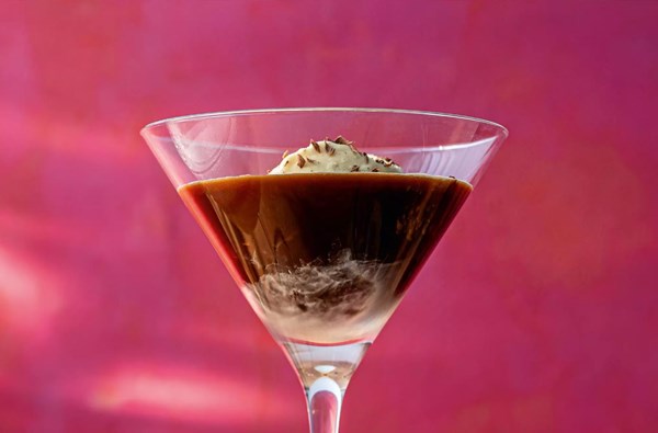 Espresso martini affogato
