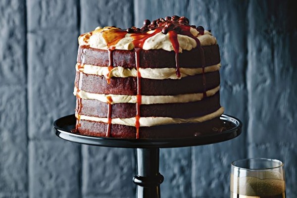 Espresso martini layer cake
