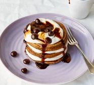 Espresso martini pancakes