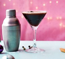 Espresso shrub martini