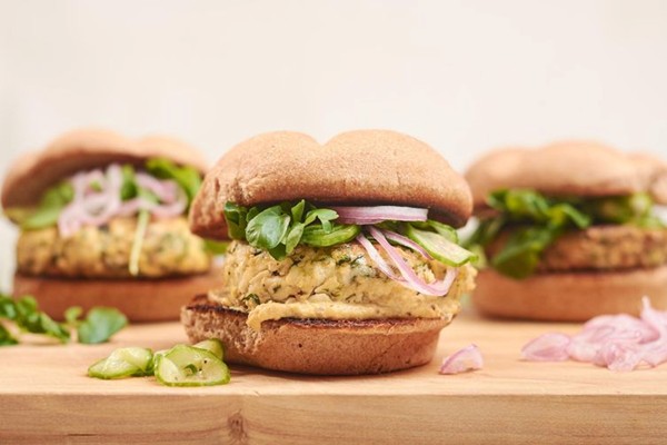 Essential tofu burgers
