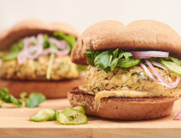 Essential tofu burgers