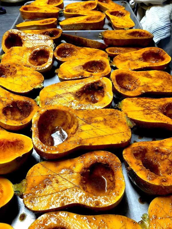 Ethan Frisch's spiced winter squash 