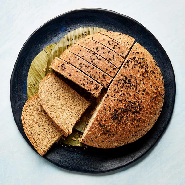 Ethiopian Easter bread with fennel and orange [Defo dabo]
