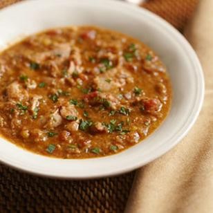 Ethiopian-spiced chicken stew
