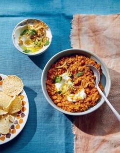 Every week tomato lentils