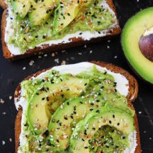 Everything bagel avocado toast