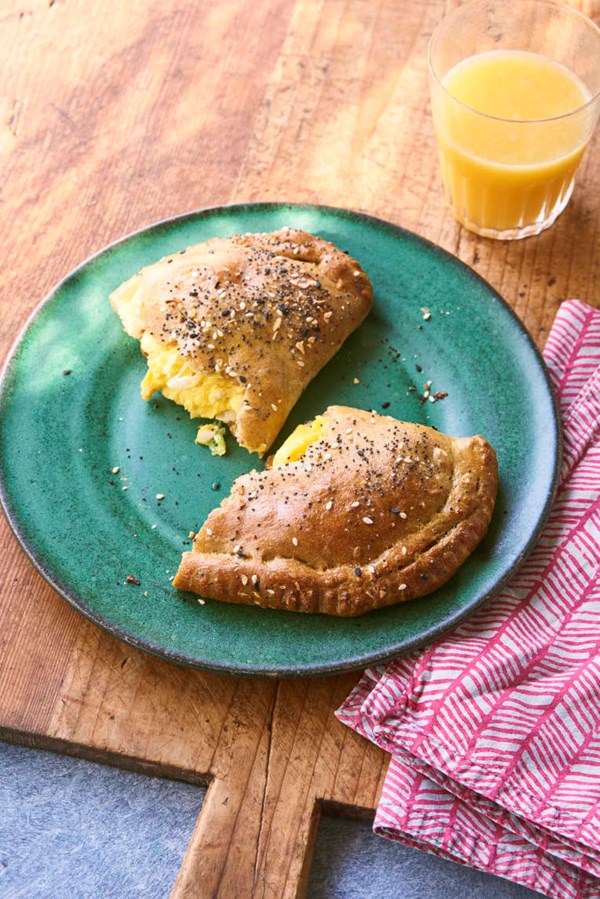 Everything bagel hand pies