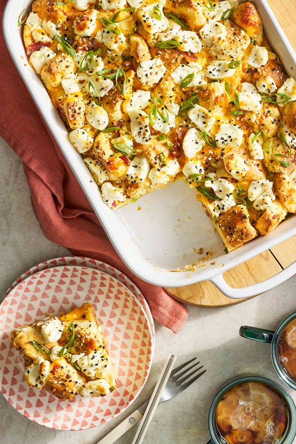 Everything bagel sandwich casserole 