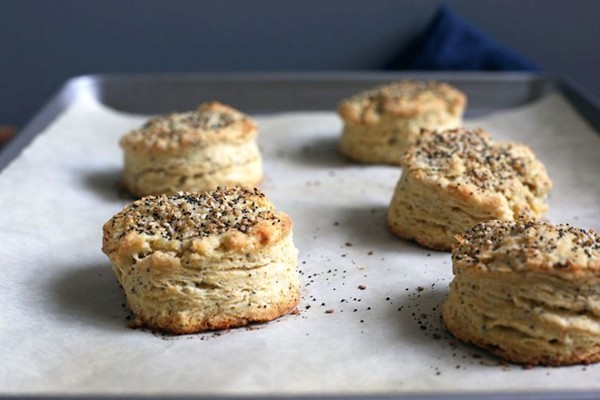 Everything bagel spice scones