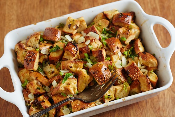 Everything bagel stuffing