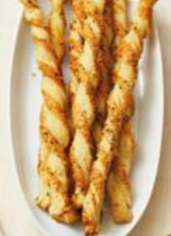 Everything cheese straws