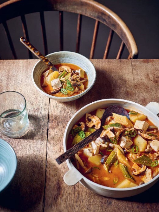 Everything doenjang stew (Doenjang jjigae)