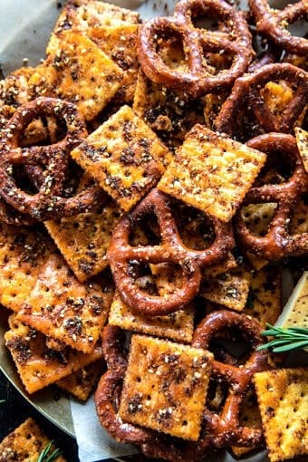 Everything ranch crackers and pretzels