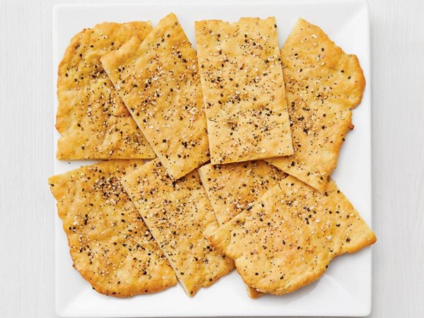 Everything-spiced flatbread 